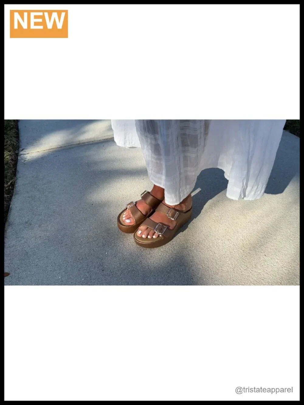 Women's Vegan Platform Wedge Sandals Slip-On Water-Friendly Summer Slides